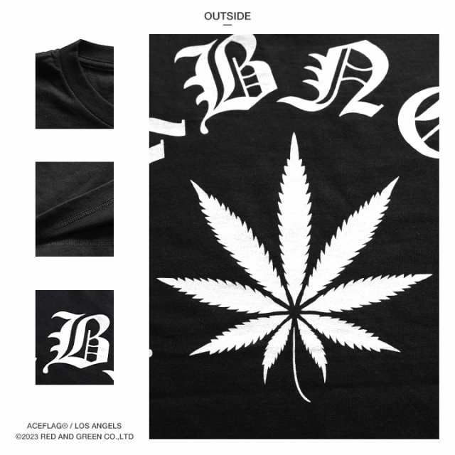 ACEFLAG Tシャツ 半袖 メンズ 黒 大きいサイズ エースフラッグ おしゃれ シンプル ビッグシルエット 大麻 マリファナ ヘンプ b系  ヒップの通販はau PAY マーケット - 本格派大人のB系 XL u0026 零 ZERO | au PAY マーケット－通販サイト