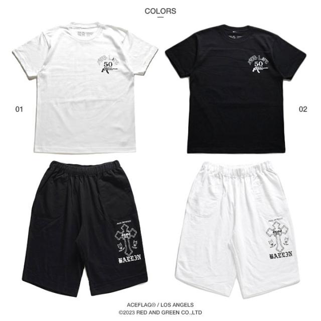 【ビッグサイズ】UFC Tシャツ　ハーフパンツ  セットアップ　黒　白　3XL 111623038_1.jpg