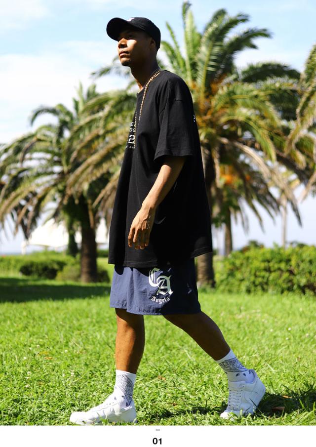 【43%OFF】ACE FLAG 上下セット 半袖 ブランド Tシャツ ハーフパンツ メンズ 全4色 大きいサイズ エースフラッグ セットアップ ビッグシルエット Fuck the Police 大麻 ヘンプ ロゴ b系 ヒップホップ AF-SE-TS-100