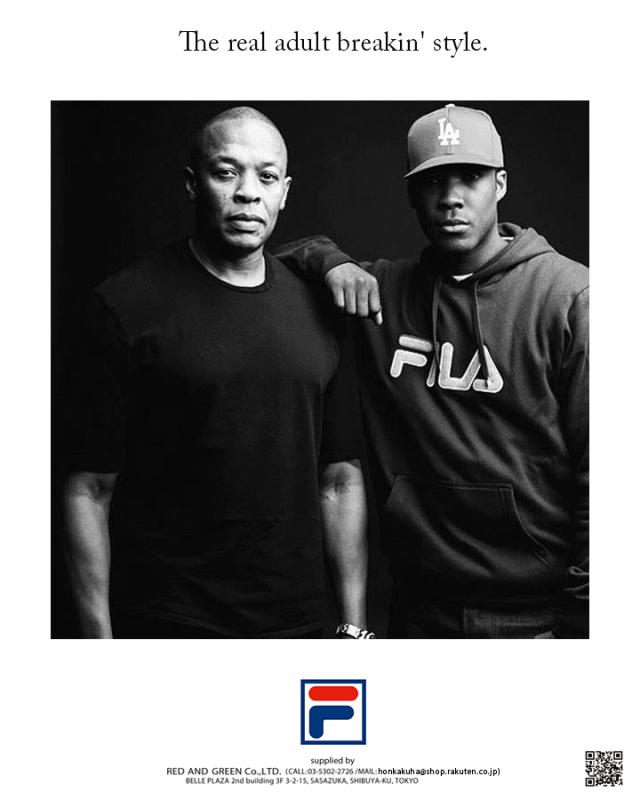 FILA heritage 極太 デニム ジーンズ ラインパンツ メンズ 春夏秋冬用