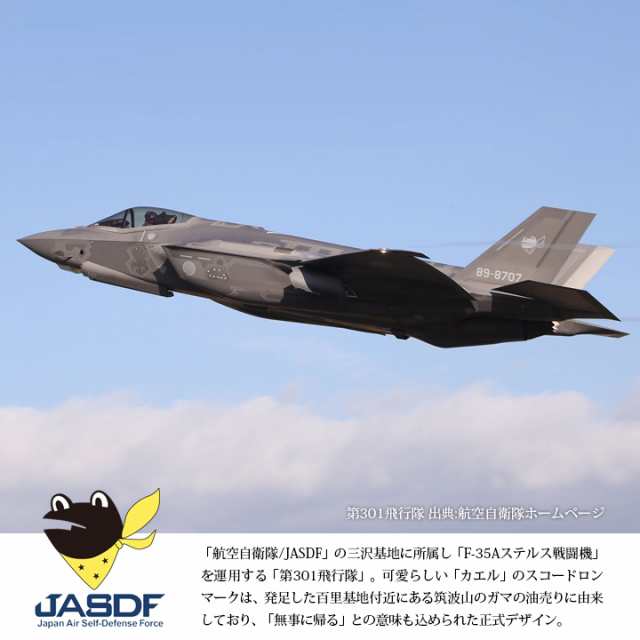 自衛隊 グッズ 第301飛行隊 マーク ケロヨン カエル F35 空自 メッシュTシャツ 半袖 吸水速乾 メッシュ UVカット メンズ 黒  大きいサイズの通販はau PAY マーケット - 本格派大人のB系 XL & 零 ZERO | au PAY マーケット－通販サイト