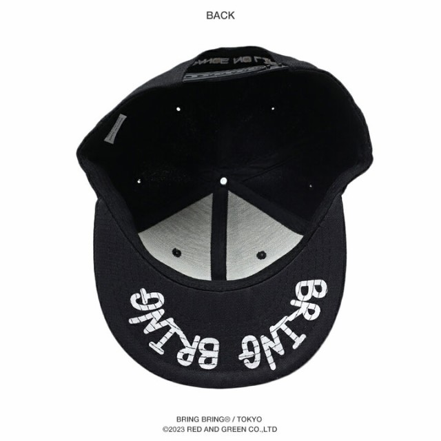 BRINGBRING キャップ メンズ レディース 黒 ブリンブリン 帽子 cap