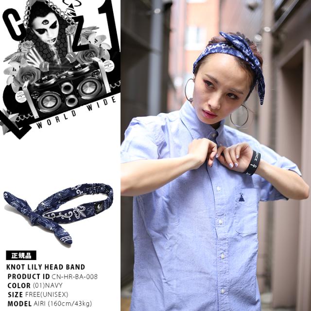 CLUB NO1Z ヘアバンド メンズ レディース 紺 クラブノイズ