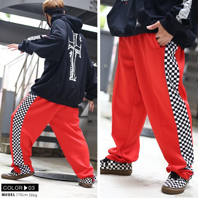 60%OFF】 CLUB NO1Z × ACEFLAG ジャージ パンツ 下 メンズ