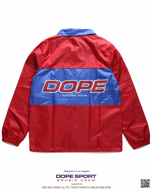 DOPE アウター 春 長袖 コーチジャケット メンズ レディース 春秋冬用 ...