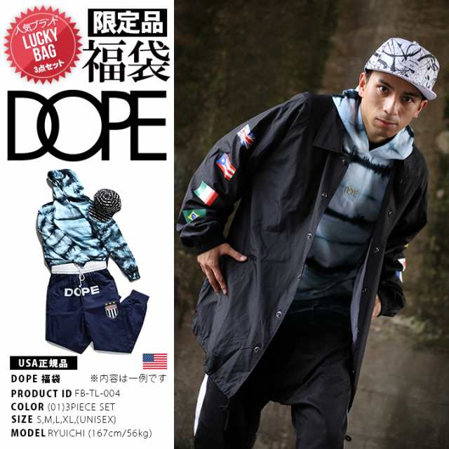 DOPE HIPHOP ＄ ドナルド 半袖 メンズ 新品 黒 RAP ラッパー