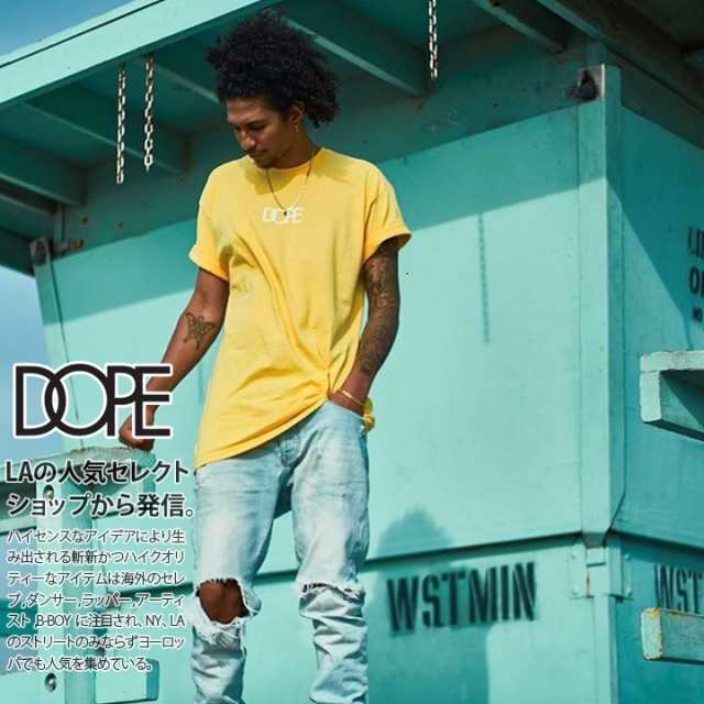 ドープ Dope Tシャツ 半袖 定番ロゴ メンズ レディース 黄色 ミント M L Xl 2l Ll 2xl 3l Xxl 大きいサイズ かっこいい おしゃれ シンプの通販はau Pay マーケット 本格派大人のb系 スポーツ ストリート