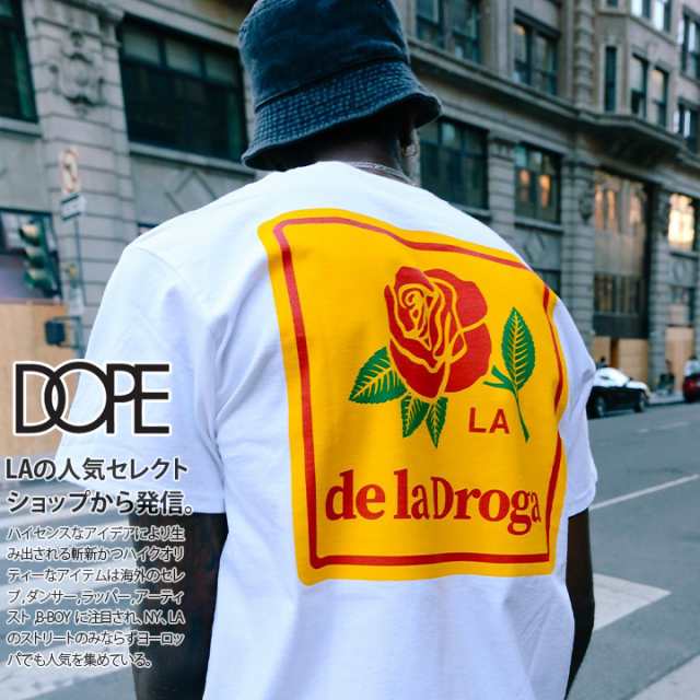 ドープ Dope Tシャツ 半袖 花柄 メンズ レディース 男女兼用 白 黒 L Xl 2l Ll 2xl 3l Xxl 大きいサイズ かっこいい おしゃれ スペイン語の通販はau Pay マーケット 本格派大人のb系 スポーツ ストリート