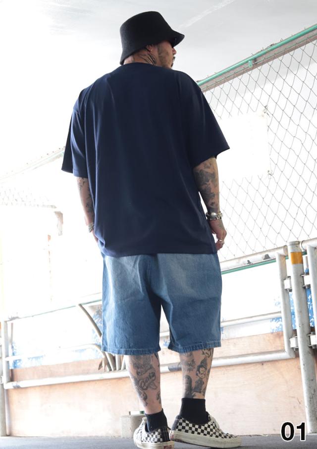 FILA × 2PAC 2パック Tシャツ 半袖 メンズ 春夏用 紺 白 大きいサイズ 限定 コラボ 公式 フィラ シンプル バンダナ ペイズリー柄  HIPHOP bボーイ 西海岸系 ビッグシルエット b系 ヒップホップ ファッション スポーツ ストリート系 ブランド 服 2026春夏 新作 SM6SAU703_4