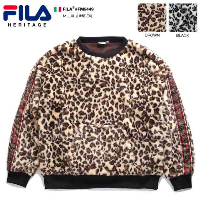 フィラ Fila エコファージャケット フェイクファー ヘビー アウター