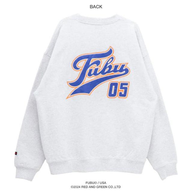 20%OFF】FUBU トレーナー ブランド 長袖 スウェット 裏パイル メンズ