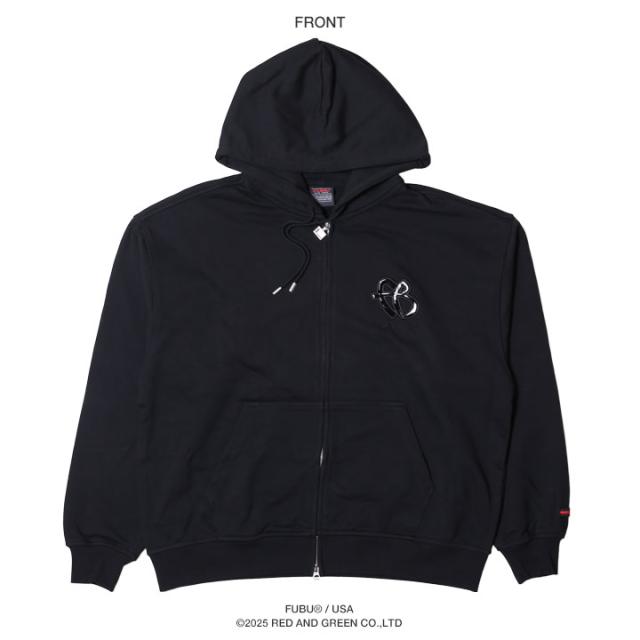 FUBU パーカー ブランド スケボー フーディ 長袖 スウェット 裏パイル