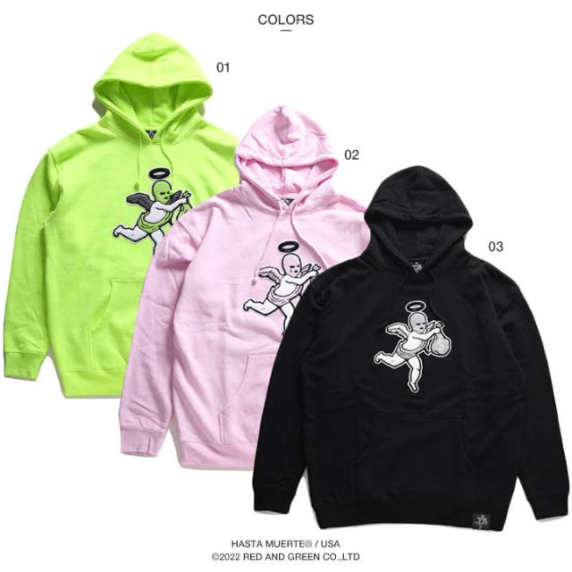 残り僅か【22%OFF】HASTA MUERTE パーカー ブランド スケボー 長袖