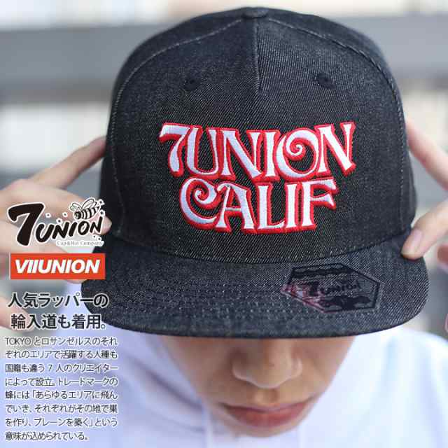 セブンユニオン 7union 帽子 キャップ スナップバック Cap メンズ レディース 黒 青 B系 ヒップホップ ストリート系 ファッション ブランの通販はau Pay マーケット 本格派大人のb系 スポーツ ストリート