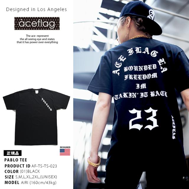 B系 ヒップホップ ストリート系 ファッション Pablo パブロ Tシャツ Af Ts Ts 023 メンズ レディース エースフラッグ Aceflag イングの通販はau Pay マーケット 本格派大人のb系 スポーツ ストリート