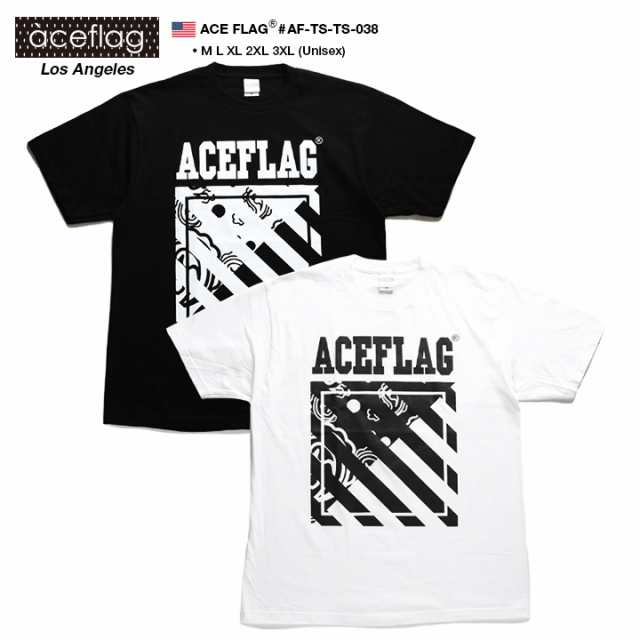 エースフラッグ Aceflag Tシャツ 半袖 黒 白 大きいサイズ B系 ヒップホップ ストリート系 ファッション ブランド おしゃれ ペイズリー柄の通販はau Pay マーケット 本格派大人のb系 スポーツ ストリート