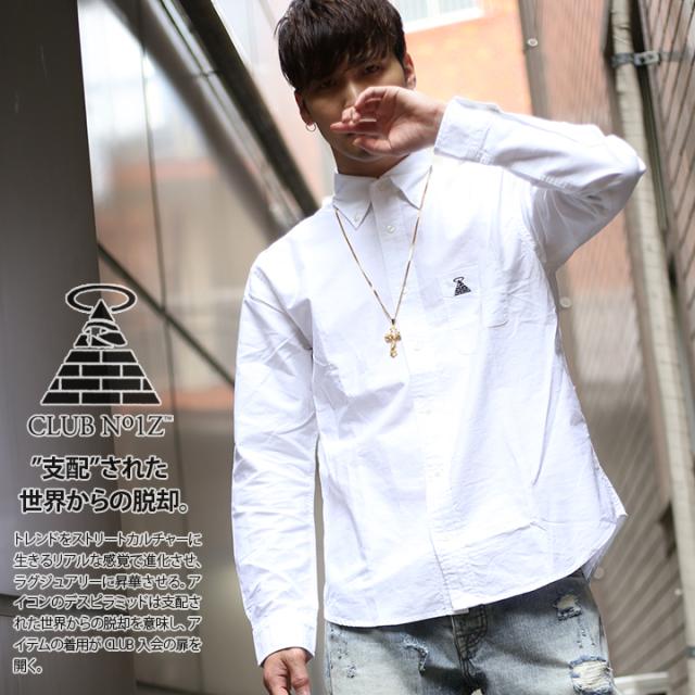 B系 ヒップホップ ストリート系 ファッション 服 メンズ レディース 長袖シャツ Cn Tl Ls 007 クラブノイズ Club No1z オックスフォの通販はau Pay マーケット 本格派大人のb系 スポーツ ストリート