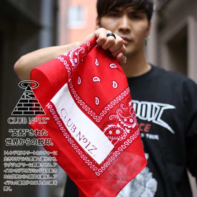 B系 ヒップホップ ストリート系 ファッション メンズ レディース バンダナ Cn Ba Pa 004 クラブノイズ Club No1z Bandana ペイズリーの通販はau Pay マーケット 本格派大人のb系 Xl 零 Zero