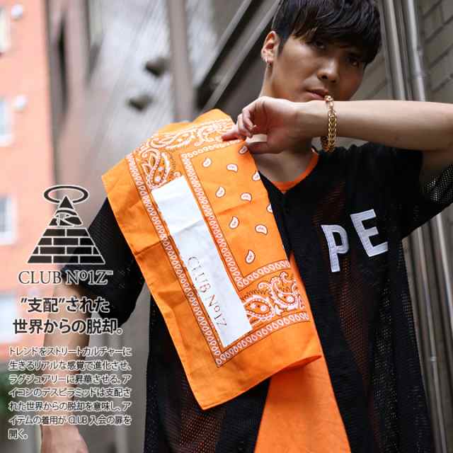 b系 ヒップホップ ストリート系 ファッション メンズ レディース バンダナ 【CN-BA-PA-005】 クラブノイズ CLUB NO1Z  BANDANA ペイズリーの通販はau PAY マーケット - 本格派大人のB系 XL  零 ZERO