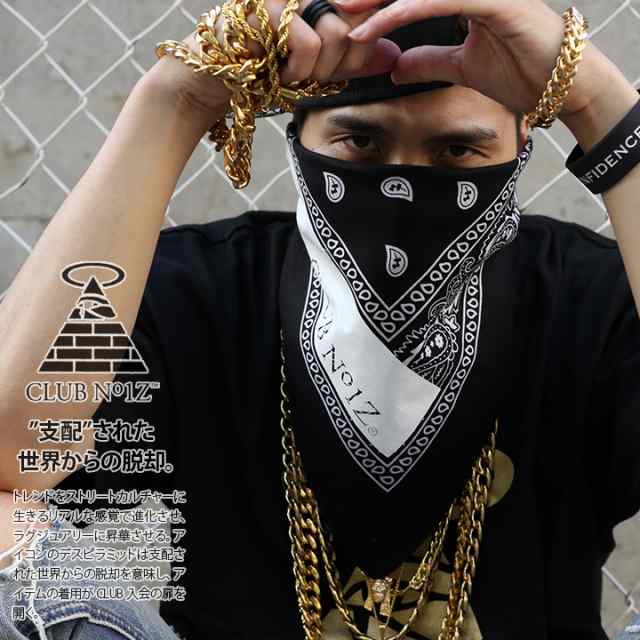 B系 ヒップホップ ストリート系 ファッション メンズ レディース バンダナ Cn Ba Pa 001 Box Logo Print Bandana Club No1z クラの通販はau Pay マーケット 本格派大人のb系 Xl 零 Zero