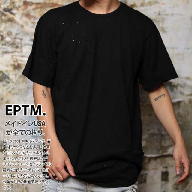 B系 ヒップホップ ストリート系 ファッション メンズ レディース Tシャツ Ep6292 エピトミ Eptm 半袖 クルーネック ロング丈 ロングテの通販はau Pay マーケット 本格派大人のb系 スポーツ ストリート