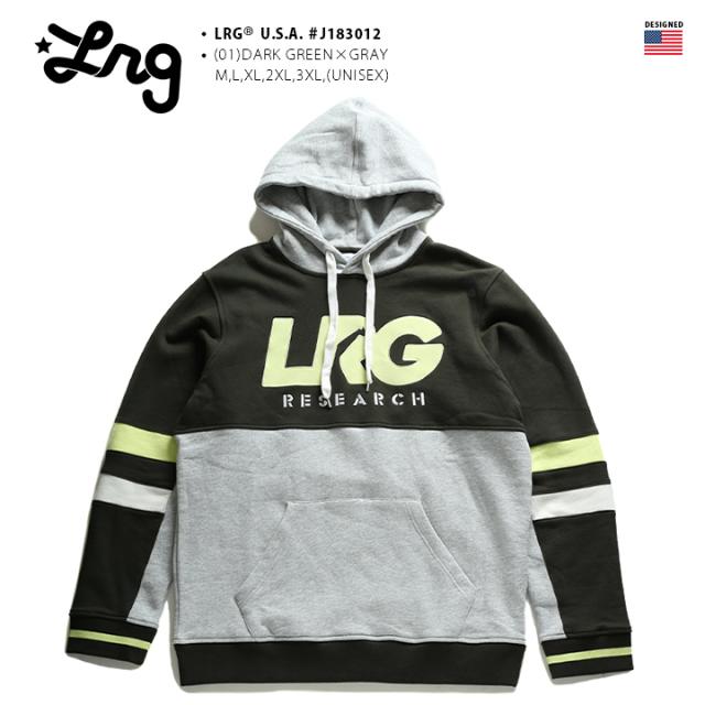エルアールジー Lrg フードパーカー J1012 メンズ レディース スウェット 長袖 おしゃれ 裏起毛 切替 深緑グレー 刺繍 M L Xl 2l Lの通販はau Pay マーケット 本格派大人のb系 スポーツ ストリート