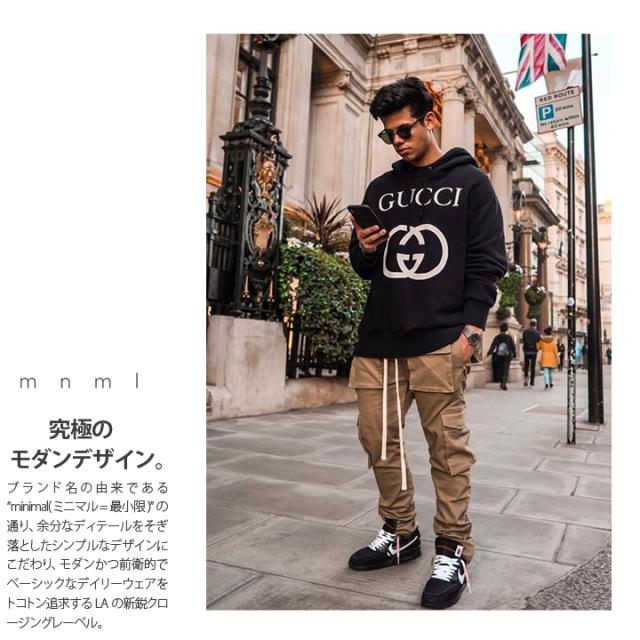 Mnmlカーゴパンツメンズ春夏秋冬用全6色スリムストレッチ大きいサイズミニマルチノパン細いイージーパンツロングパンツ長ズボンかっこいの通販はau Pay マーケット 本格派大人のb系 スポーツ ストリート
