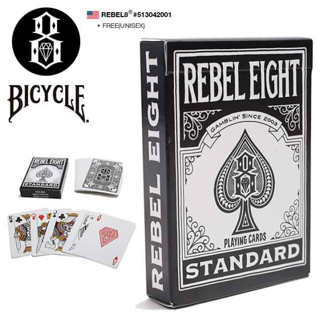 期間限定特価5 16迄 Rebel8 Bicycle社トランプメンズレディースレベルエイトレベル8プレイング カード56枚セットアメリカ製おしゃれの通販はau Pay マーケット 本格派大人のb系 スポーツ ストリート