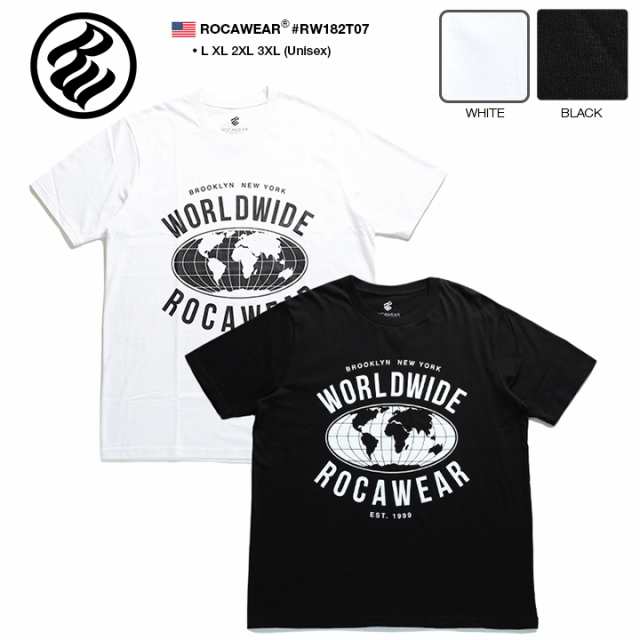 Rocawear Tシャツ 半袖 メンズ レディース 春夏用 白 黒 大きいサイズ ビッグシルエット ロカウェア おしゃれ かっこいい 地球 世界地図 の通販はau Pay マーケット 本格派大人のb系 スポーツ ストリート