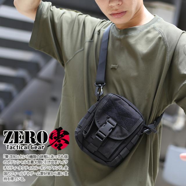 迷彩 バッグ 零 Zero スマホショルダー ミニ ショルダーバッグ Molle対応サコッシュ ポーチ メンズ レディース 黒 オリーブ カーキ マルの通販はau Pay マーケット 本格派大人のb系 Xl 零 Zero
