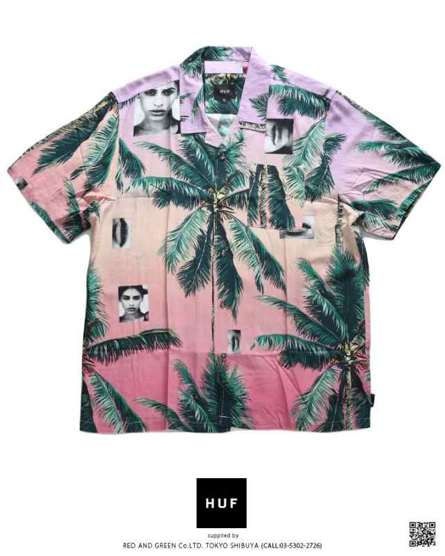 ハフ Huf 半袖シャツ 柄シャツ アロハシャツ 開襟シャツ メンズ レディース ピンク M L Xl 2l Ll 2xl 3l Xxl 大きいサイズ B系 スケート の通販はau Pay マーケット 本格派大人のb系 スポーツ ストリート