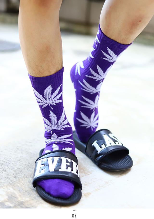 ハフ Huf クルーソックス 靴下 くつした くつ下 ミドル丈 メンズ レディース 男女兼用 紫 黄色 黒 白 B系 スケート ストリート系 ファッの通販はau Pay マーケット 本格派大人のb系 スポーツ ストリート