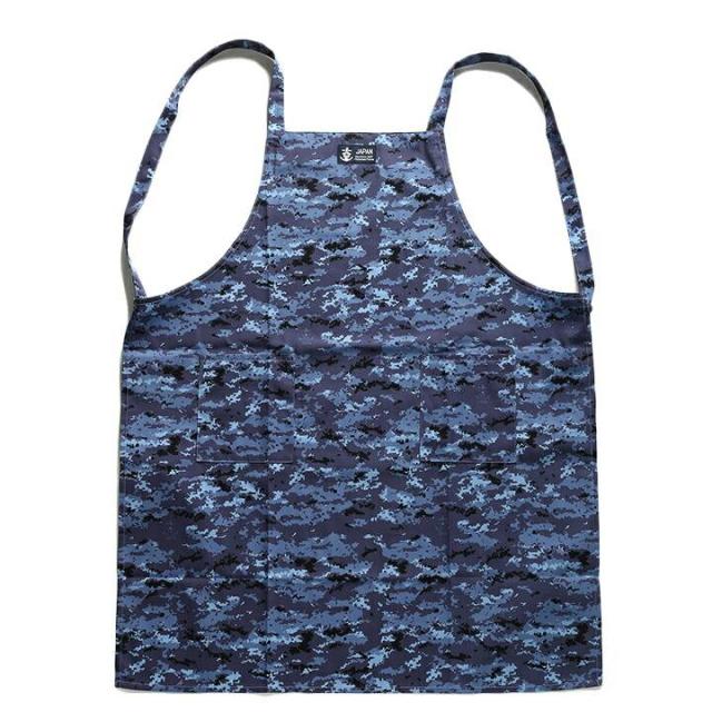 防衛省自衛隊グッズ エプロン メンズ レディース 海自デジタル迷彩 男女兼用 服 海上自衛隊 現行海自デジタル迷彩柄 半永久撥水加工 バッの通販はau Pay マーケット 本格派大人のb系 スポーツ ストリート