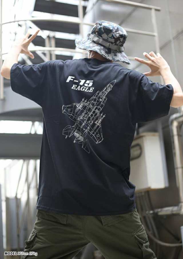 防衛省自衛隊グッズ Tシャツ 半袖 メンズ レディース 黒 M L Xl 2l Ll 大きいサイズ 服 かっこいい おしゃれ F 15 イーグル 主力 戦闘機 の通販はau Pay マーケット 本格派大人のb系 スポーツ ストリート