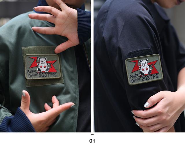 防衛省 自衛隊 グッズ 千歳基地パッチ 第203飛行隊 F-15