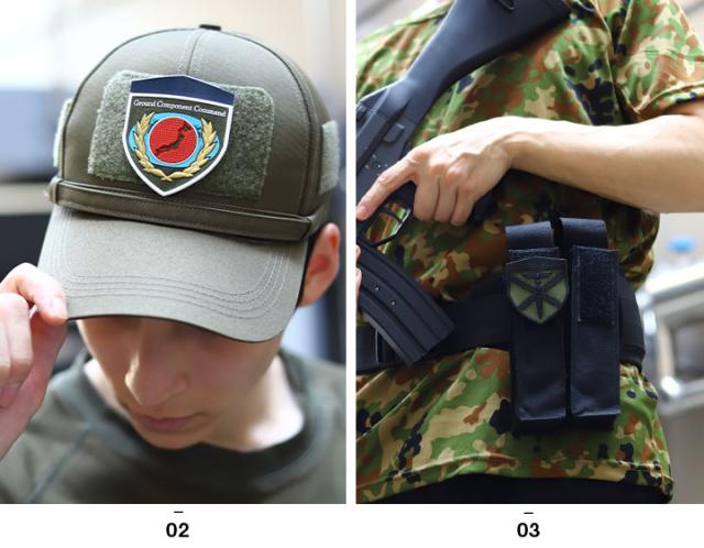 ソフトワッペン　自衛隊　　18種 ソフトワッペン 自衛隊 18種