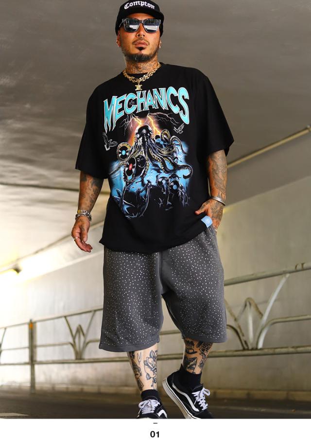 タコ　たこ　蛸　オクトパス　シャツ　柄シャツ　ストリート　病み系 送料無料 Lサイズたこ シャツ 柄シャツ タコ 蛸 オクトパス 海洋