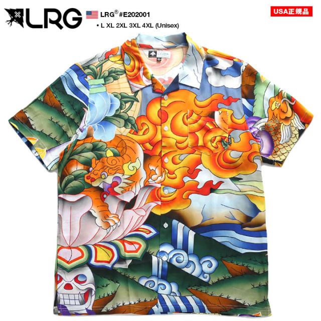 Lrg半袖シャツメンズレディース春夏用白大きいサイズビッグシルエットエルアールジーシャツ半袖柄シャツアロハシャツ開襟シャツおしゃれの通販はau Pay マーケット 本格派大人のb系 スポーツ ストリート