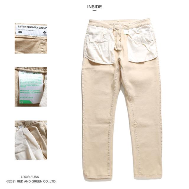 LRG チノパン メンズ 春夏秋冬用 カーキ 大きいサイズ エルアールジー ポケット スリム ストレッチ 長ズボン ロングパンツ おしゃれ かっこいい 無地 シンプル 細身 b系 ヒップホップ ファッション ストリート系 ハイ ブランド 新作 L0PSMBMXX_13