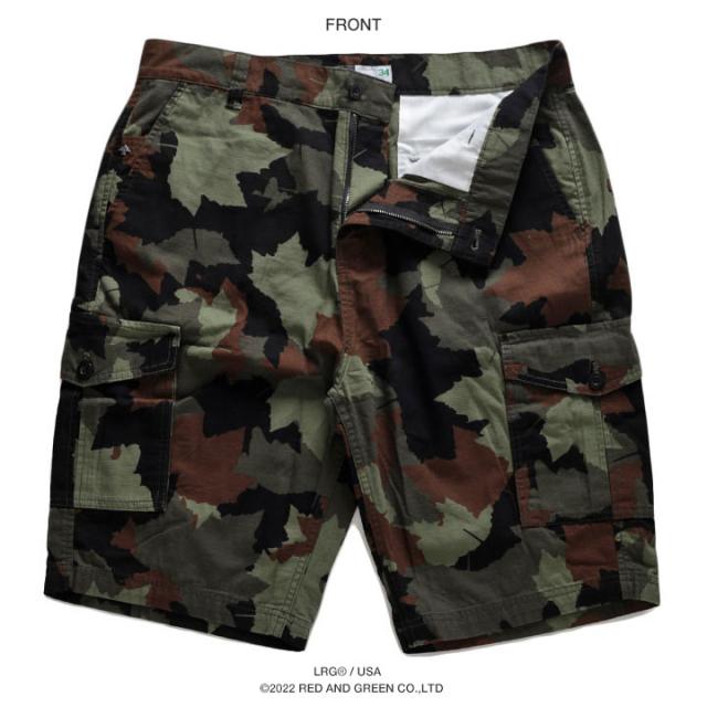LRG ハーフパンツ メンズ ひざ下 チノパン 全3色 大きいサイズ エルアールジー ショートパンツ ポケット カーゴパンツ ゆったり 太め パンツ おしゃれ かっこいい 無地 迷彩柄 極太 b系 ヒップホップ ファッション ストリート系 ハイ ブランド J186005