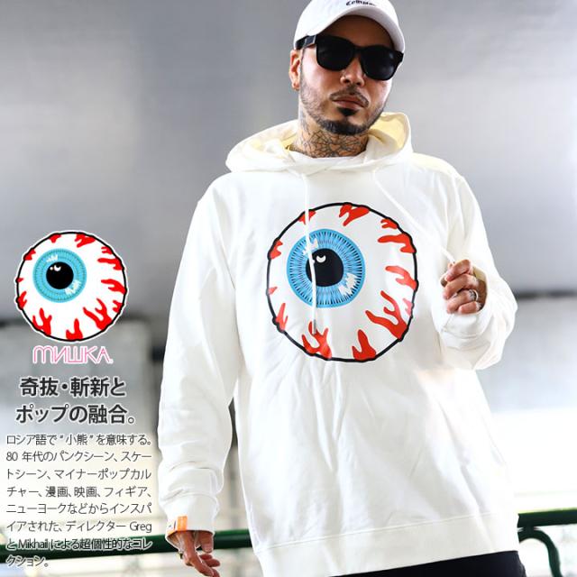 ラスト1点【43%OFF】MISHKA パーカー ブランド スケボー 長袖 