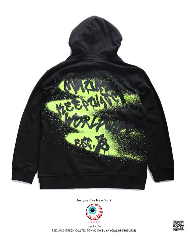 ミシカ Mishka フードパーカー スウェット 長袖 メンズ レディース 男女兼用 春秋冬用 黒 M L Xl 2l Ll 大きいサイズ かっこいい おしゃの通販はau Pay マーケット 本格派大人のb系 スポーツ ストリート