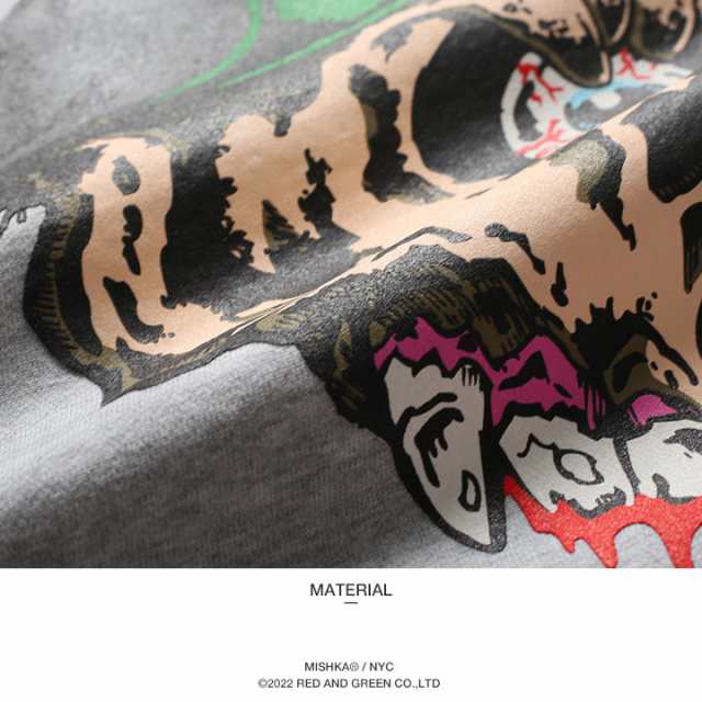 ポイント10倍】MISHKA パーカー ブランド スケボー 長袖 スウェット 裏