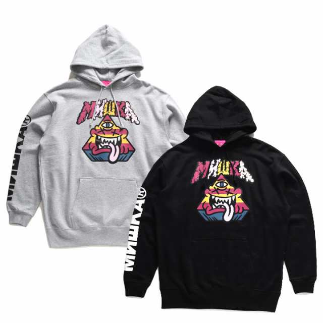 MISHKA パーカー ブランド スケボー フーディ 長袖 スウェット 裏 ...