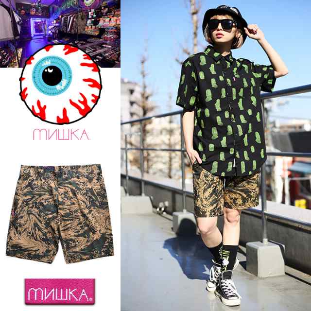 MISHKA ハーフパンツ