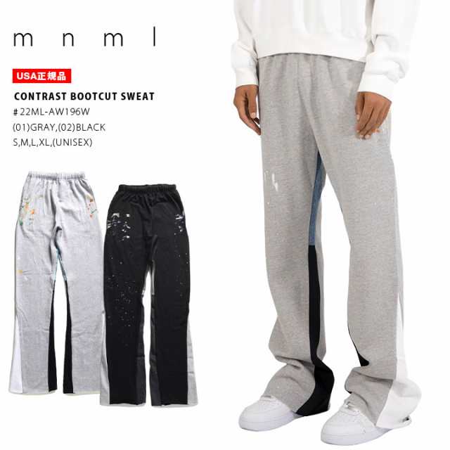 mnml - Contrast Bootcut Sweat