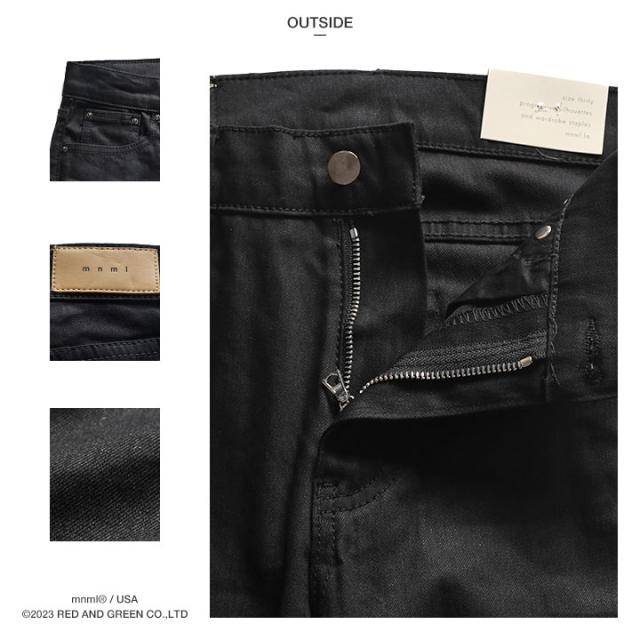 mnml デニム ジーンズ メンズ 黒 大きいサイズ ミニマル ジーパン Gパン パンツ スキニー スリム ストレッチ おしゃれ かっこいい 無地 シンプル ノンウォッシュ 生デニム X43 b系 ヒップホップ ファッション ストリート系 ハイ ブランド D583-MBKの通販は mnml デニム ジーンズ メンズ 黒 大きいサイズ ミニマル ジーパン Gパン パンツ スキニー スリム ストレッチ おしゃれ かっこいい 無地 シンプル ノンウォッシュ 生デニム X43 b系 ヒップホップ ファッション ストリート系 ハイ ブランド D583-MBKの通販は