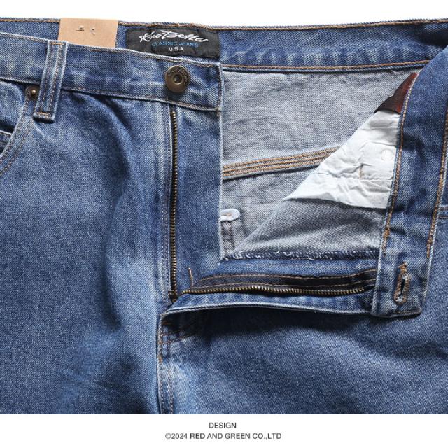 KNO-BETTA ノーベーター デニム 無地 バギーパンツ 太い ジーンズ