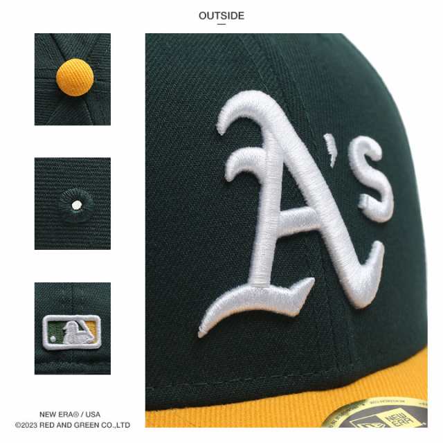 ニューエラ NEW ERA キャップ オークランド アスレチックス