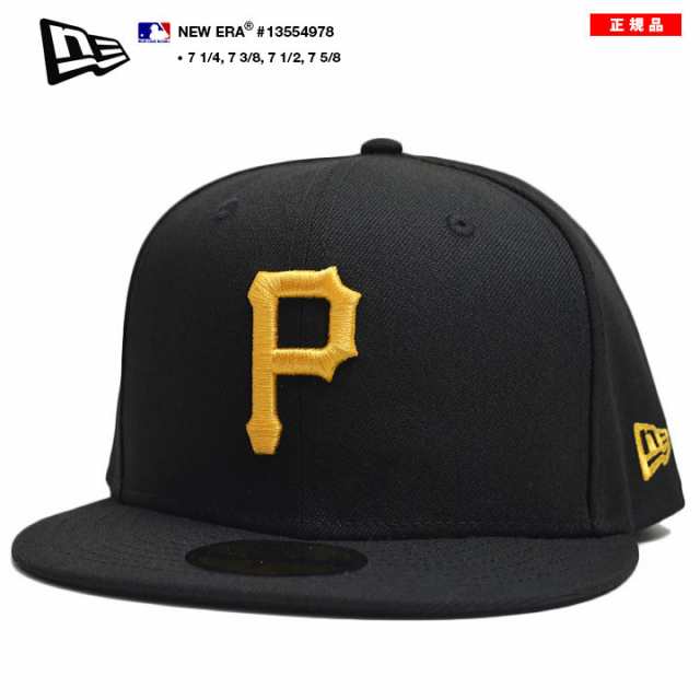 ニューエラ NEW ERA キャップ パイレーツ メンズ 春夏秋冬用 黒 MLB